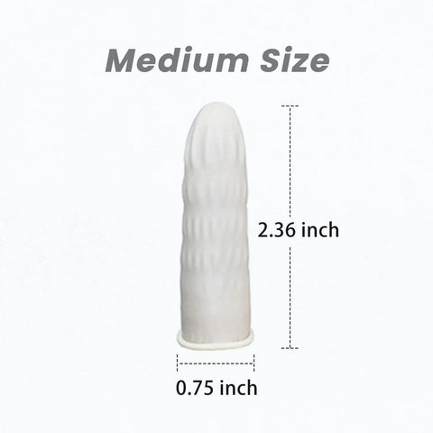 Bulk Latex Finger Cots 300 Pcs Per Case Medium Size Rubber Finger Tips Sleeves For Tattooing Beauty Nails Electronics