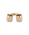 Brass Barrels Concealed Cabinet Hinges For Small Closets And Cupboards Cylindrical Door Hardware with 180 Degree Adjustment