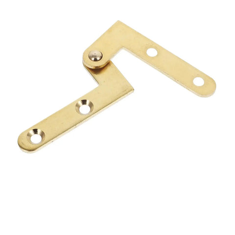4 Sets Copper Hinges With 360 Degree Pivot Hidden Door Hardware For Wooden Doors Aluminum Doors And Cabinets Rotatable Hinges