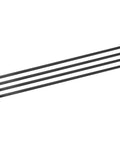 4 Pack Carbon Fiber Tubes 6 x 8 x 420mm Plain Weave Glossy Surface 3K Roll Wrapped Round Tubing For RC Airplanes Drones Quadcopters