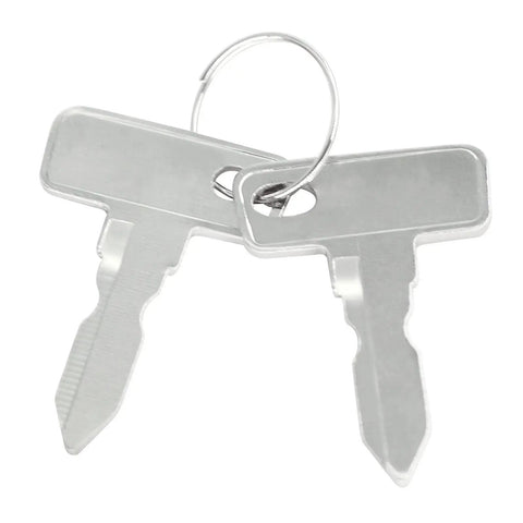 Two Pack Start Switches Replacement Keys for Club Car Golf Cart Ignition System 1012505 durable metal keys on keychain
