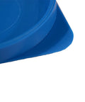 Close-up of a blue Go To Windshield Washer Fluid Reservoir Cap Replacement For Honda Vehicles Compatible With 2009 2011 City 2002 2006 CR V 1988 1996 Civic 1993 1996 Civic Del Sol 1986 1993 Accord 1988 1991 CRX 2003 2006 Fit OEM Style cap.