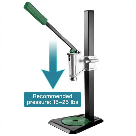 Adjustable Bench Bottle Capper Workhorse With Metal Lever For Beer Soda And Home Brewing Heavy Duty Cap Pressing Machine With Pressure Guide