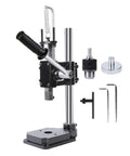 Boss Level Heavy Duty Leather Hole Puncher Hand Punch Tool With Ductile Iron Base And Square Head Arbor Press for DIY leather crafting.
