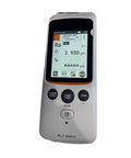Slick Handheld Digital Roughness Gauge For Metal Surface Finish Testing displaying Ra reading on LCD screen.