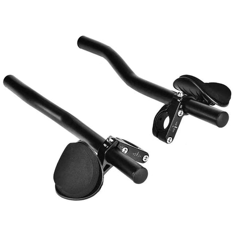Aero Bar Rest For Road And Mountain Bikes, Aluminum Alloy Handlebar Arm Clip With Removable Sponge Cushion, Ergonomic Comfort Accessory