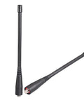 Dual Band Ham Radio Antenna 136-174MHz and 400-470MHz Omni Directional 3 dBi Gain SMA Female For Baofeng UV5R UV-82 BF-F8HP UV-5RA UV-5RE BF-888S GT-3 2 Pack, black antennas with SMA female connector