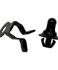Fuel Door Hinge Spring And Filler Door Holder Kit For Toyota Tacoma And Tundra 2000-2022 77366-35030 77367-35010 Gas Tank Lid Hinge Spring And Catch Latch Easy Install, black metal parts