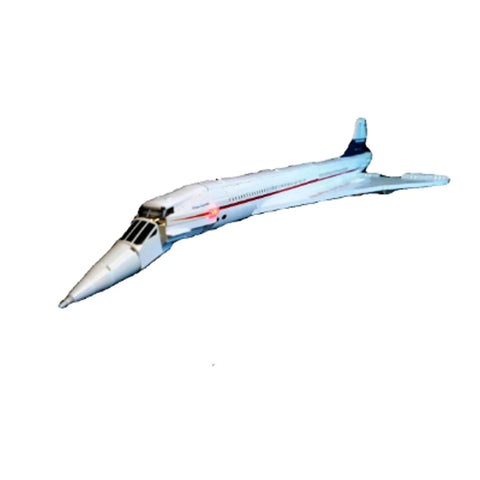 LED Lighting Kit For 10318 Concorde Aircraft Model, Lighting Components Only, Model Kit Not Included, USB Powered, Durable ABS And Copper