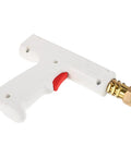 White automotive spot welding torch for cars, small welder for dent repair and metal restoration, precise spot welder tool