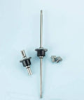 Front And Rear Differential Gear Set For RC Cars, Steel Gear Assembly With 12T Drive Gear, Upgrade Replacement Kit For Training, Tuning, And Stable, Balanced Motion, Easy Install. RC car steel gear set with shafts and pinion gears