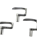 Go-To Looper Kit 19-531, 19-535, 19-536 For Kansai Special DLR-1503 Coverstitch Machines Quarter Inch Gauge Replacement Parts Built-To-Last And Easy Install For Home Hobbyists And Small Shops, three silver loopers