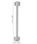 Two Pack Screw In Metal Watch Band Pins 0.98 X 0.15 Inch Replacement Link Rods for Sturdy Watch Straps Handy Repair Tools