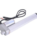 Top Shelf Electric Linear Actuator 300N High Speed 12Vdc with limit switches, aluminum body and motor for automation.