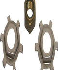 Prop Nut Kit For Mercury And Mariner Outboards 75HP And Up Plus MerCruiser Alpha One And Bravo Drives, top view of components
