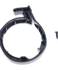 Electric Scooter Guard Rings Front Tube Replacement Kit Quick Install Round Rings Limit For Folding Scooters And Electric Skateboards Durable Alloy Black Replacement Part with screw