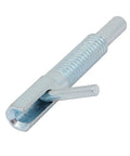 Rock Solid M6 Thread Steel Indexing Plunger With Slick Retractable Lock Out Action And Sturdy L Handle for quick fixture positioning.
