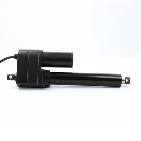Heavy Duty Electric Linear Actuator With Brake Delivers Badass Push Pull Force Up To 7000N Across 100mm Strokes For 12V 24V 36V 48V Dc Setups Crushing Industrial Tasks Without Breaking A Sweat, side view.