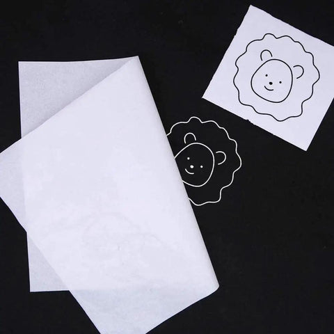 Dope 50 Sheets White Carbon Paper Set With Graphite Transfer Tracing Paper, Embossing Stylus And Dotting Tools, A4 Size