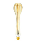 Oversized Edison Style Light Bulbs With E26 Base Amber Glass 4W Warm White 2200K Dimmable LED Filament Bulbs Giant Vintage Decor Lighting