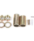 Components of Heavy Duty 740mm Rear Axle Kit For Go Karts Quad Trikes And Drift Bikes With Brake Assembly Pillow Blocks And T8F Chain