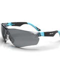 Outdoor Safety Sunglasses For Work And Play With Smoke Lenses, UV 99.9 Percent Protection, Anti Fog And Anti Scratch, Z87.1 Impact Rated