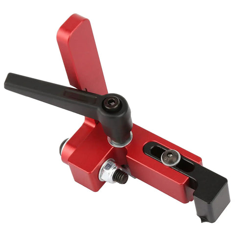 Durable Alloy Steel Type 75 Miter Track Stop For Woodworking Pro Grade Length Limit Device For T Track Rails Portable And Easy To Use