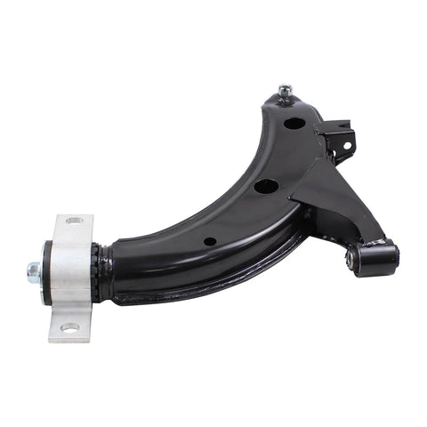 Front view of Front Lower Control Arm Set With Ball Joint For Subaru Baja Forester Impreza Legacy Outback 1990 To 2006