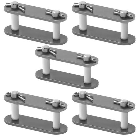 CA620 Agricultural Roller Chain Connecting Master Link Kit, 5 Pack, 1 21 32 Inch Pitch, pre lubed, shot peened, wear resistant