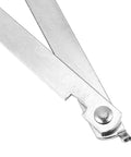 Close-up of metal hinge from Adjustable Cabinet Lift Up Strut Kit With Quiet Lid Stay For Kitchen Cabinets And High Cupboards