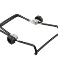 Two Pack Foldable Solar Panel Stands With Adjustable Tilt Mounts for Home Garden DIY Friendly Renewable Energy Setup, black bracket