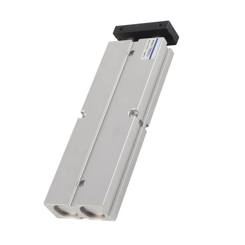 Compact Double Acting Air Cylinder With 125 Millimeter Stroke, Rustproof Aluminum Alloy, High Strength Dual Rod Design