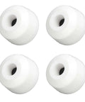 Heavy Duty 4 Pcs Rear Leaf Spring Bump Stop Kit Reduced Vibration Rubber Suspension Buffers Fits 2004 to 2015 Models Direct OE Replacement Upgrade Your Ride Smooth And Quiet white rubber buffers set of four