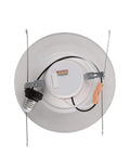 5/6 Inch Matte White Integrated LED Recessed Trim 5-Way Dimmable Kit, 700 Lumen, ENERGY STAR Rated, Wet Location Compatible, back view