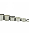Titanium Bicycle Headset Spacer Set 4 Or 6 Pieces 1-1/8 Inch 28.6mm Diameter Threadless Spacers For MTB BMX Road Bikes Glossy Finish