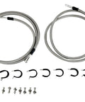 Plug And Play Fuel Line Quick Fix Kit For 2004 To 2007 Chevy Silverado Direct Oem Replacement 15946187 includes stainless steel hoses and clips.