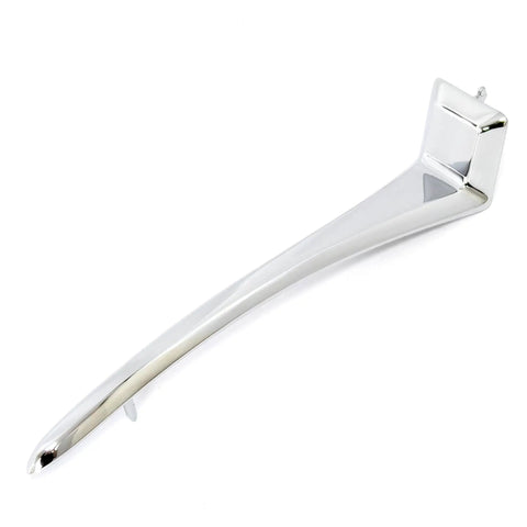 Headlight Top Trim Strip Chrome For Harley Road King FLHT 1988-2013, Badass Cowl Spear Design Front End Upgrade, view showing spear shape