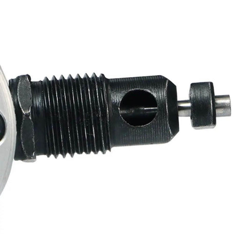 Close-up of Double Head Nibbler For Sheet Metal Cutting With 360 Degree Adjustable Heads Versatile Saw Cutter Drill Accessory.