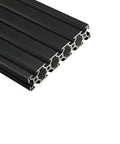 Black Aluminum T Slot Extrusion 30 Series 30x150 European Standard Anodized Linear Rail Profile Ideal For DIY CNC Rigs Plus Industrial Frames 180mm Length 1 Pack black anodized aluminum profiles