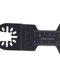 Universal Oscillating Tool Blades Set, 20 Piece Carbon Steel Pro Grade Blades for wood with length marks visible