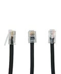 Replacement Handheld Mic Cable For Yaesu Radios Stretchable 24 Inch Mic Cord Compatible With MH 36 MH 36A6J 3 pack connectors