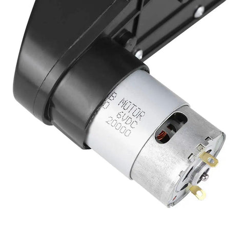 RS550 Drive Engine For Kids Cars And Carriage Mods, High Speed 20000 To 30000 RPM 6V And 12V Electric Motor close-up, side view