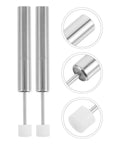 Super Quiet Trash Can Damper Kit For Kitchen And Office Use 4 Pack With Hydraulic Piston Lid Close System Soft Close Hinges