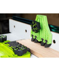 Pro Level Replacement Eva Feathers For Saw Featherboards Kickback Busting Sweet Swap Fit Portable Workbench Fence Gear 4 Pack on table saw.