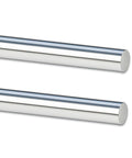 Smooth Ride 2 Pack 8mm By 350mm Linear Motion Rods Heavy Duty Shafts For Precise CNC Builds, 3D Prints And DIY Projects Using Carbon Steel, chrome finish