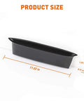 Passenger Storage Tray Organizer For 2011 To 2018 Jeep Wrangler JK JKU Two And Four Door Grab Tray dimensions 11.02x1.97x0.91 inches