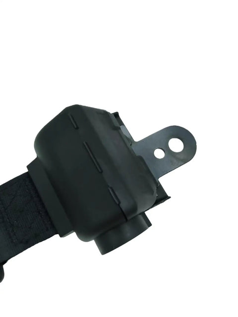 Close-up of Universal Golf Cart Seat Belt Kit Restraint System Heavy Duty Adjustable Safety Harness Built To Last For Golf Carts And UTVs