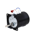 Eccentric Shaft PMSM Motor 8mm Shaft Dual Voltage AC 110V/220V Low Noise High Torque 80 RPM DIY Friendly