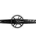 NX Eagle Boost Crankset 165mm 12 Speed 32T Direct Mount With DUB Spindle Interface Black Built Tough With 6000 Series Forged Aluminum Arms For Trail And Enduro Riding. black SRAM crankset with 32T chainring