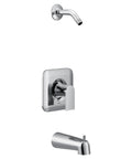 Genta LX Chrome One-Handle Tub And Shower Trim Valve With Posi-Temp Pressure Balancing And Easy Lever Operation, Showerhead Not Included
